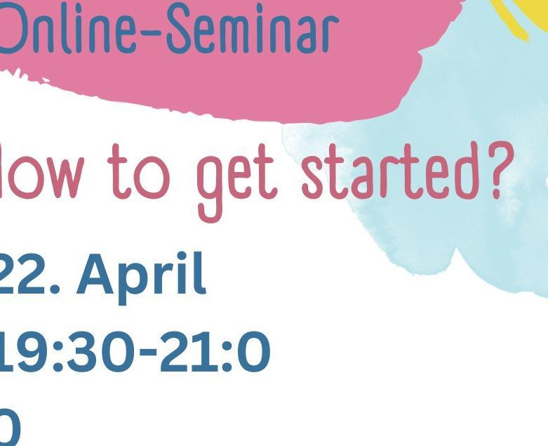 Online-Seminar How to get started